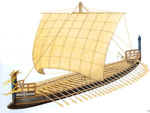 Ancient Greek Trade Ships